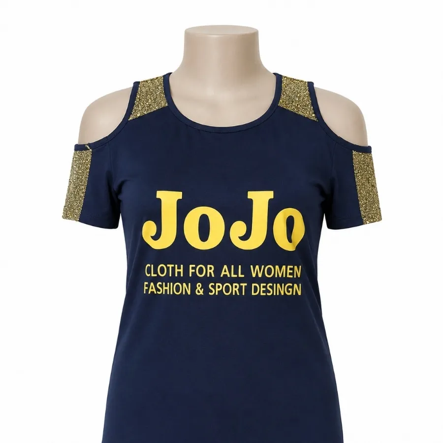 تاپ jojo سرمه ای