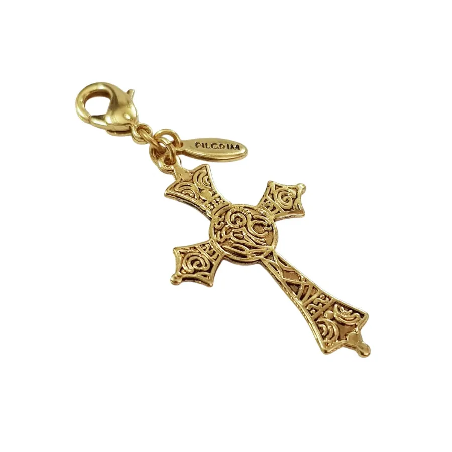 آویز صلیب طلایی Pilgrim