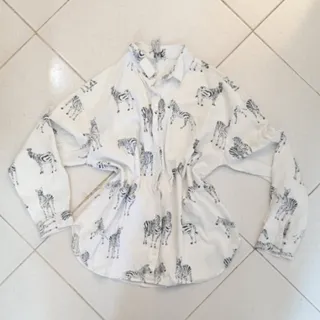 شومیز زبرا فانتزی