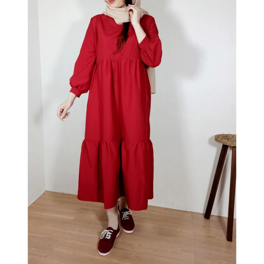 پیراهن چین دار