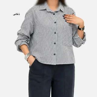 شومیز لینن زارا