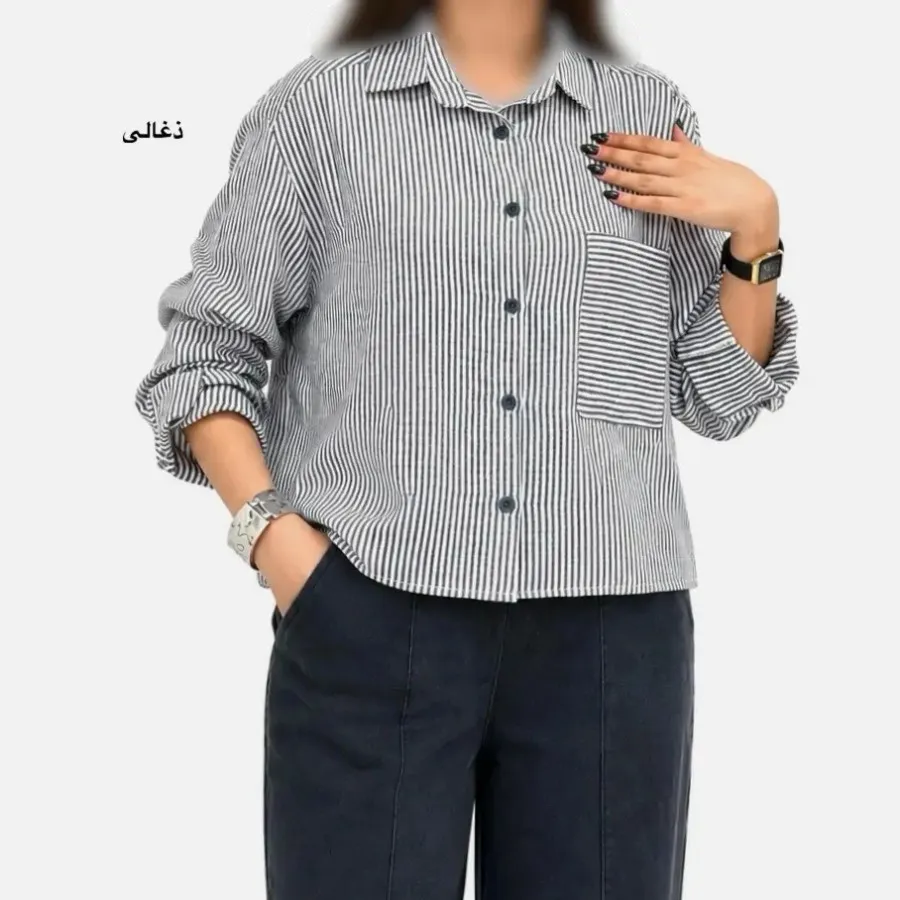 شومیز لینن زارا