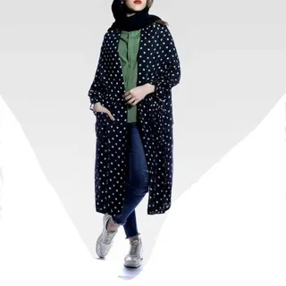 مانتو طرح ستاره