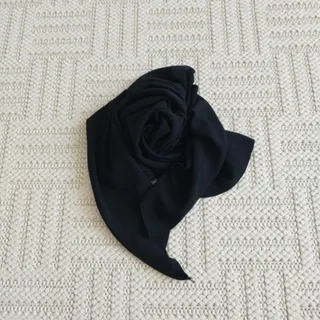 مقنعه کرپ لبنانی