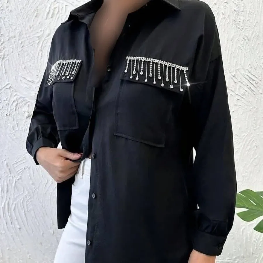 شومیز نگینی