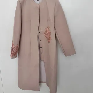 مانتو پاییزه مجلسی مزونی