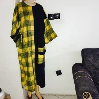 مانتو  کفتان  پشمی