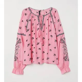 شومیز گلدوزی h&m