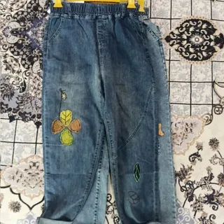 شلوار تیکه دوزی