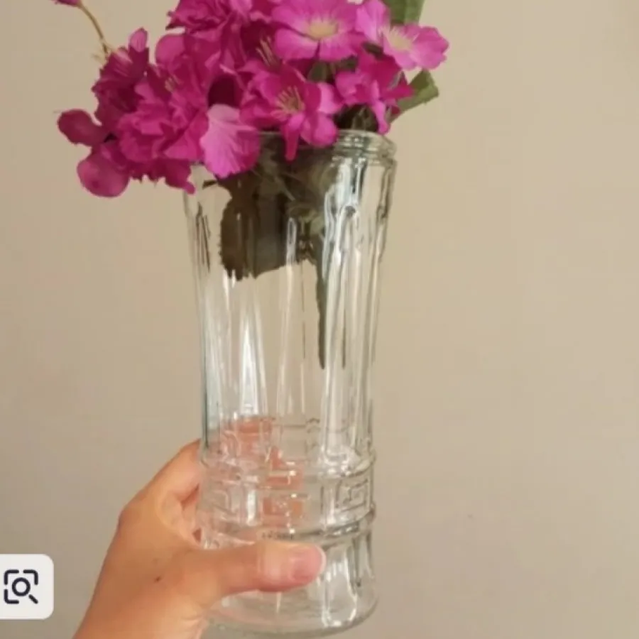 گلدان بلور استوانه