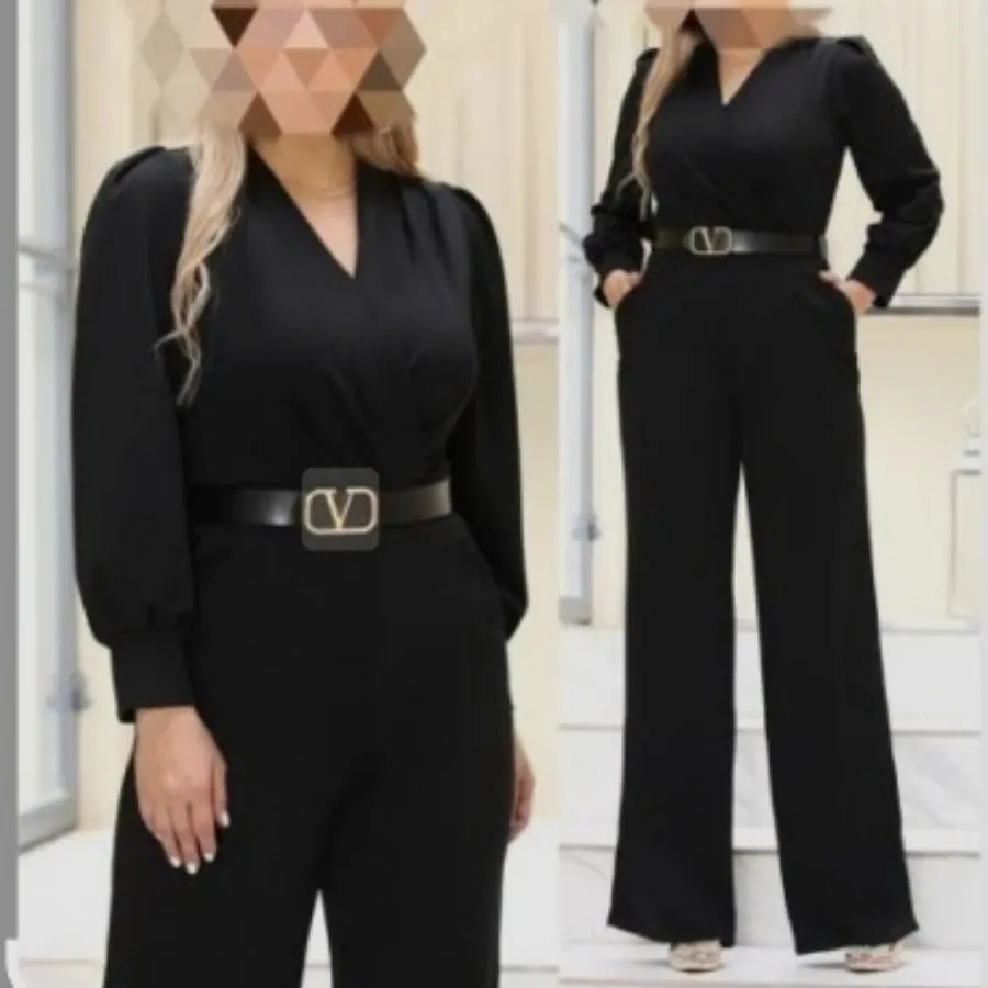 اوورال زنانه مشکی