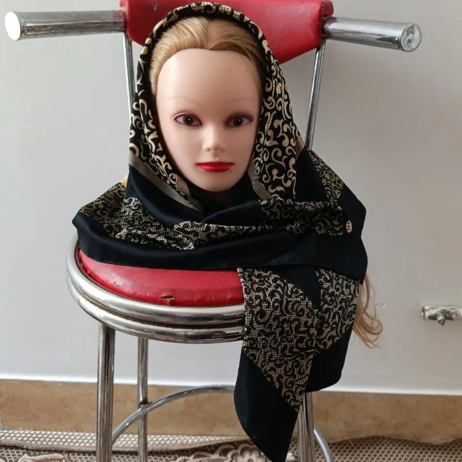 روسری ساتن ابریشم