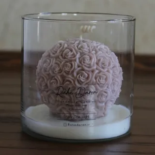 شمع شات گوی رز