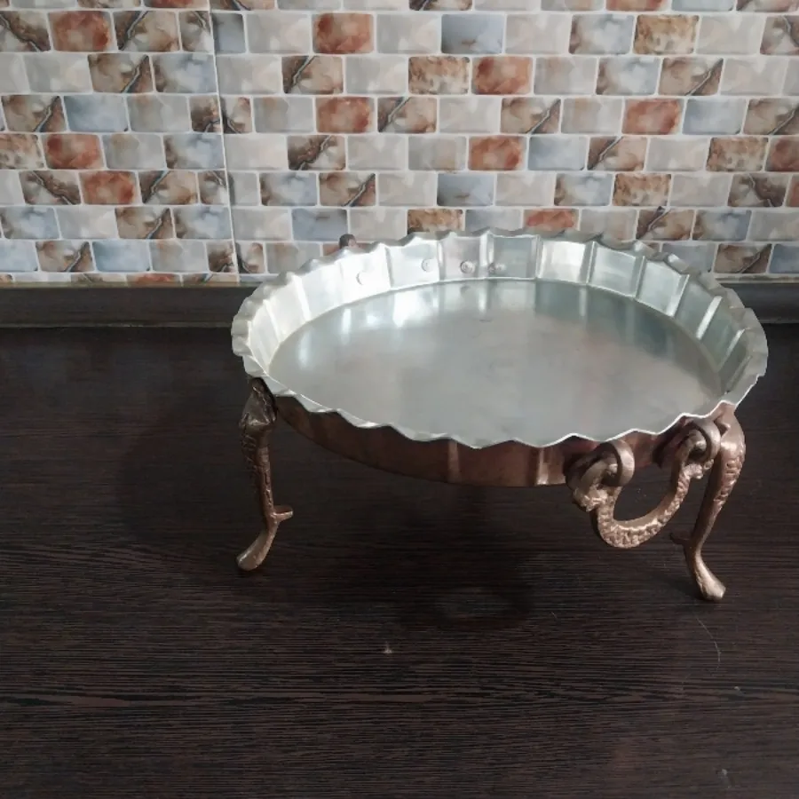 ظرف گرد مسی