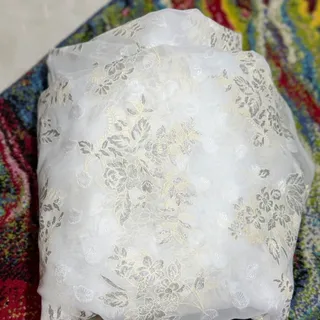چادر حریر گلدار مجلسی
