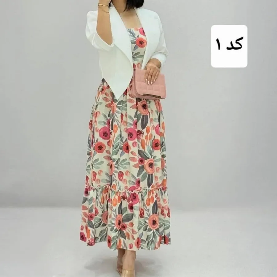 ست کت و سارافون ساحلی