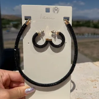 ست گردنبند و گوشواره
