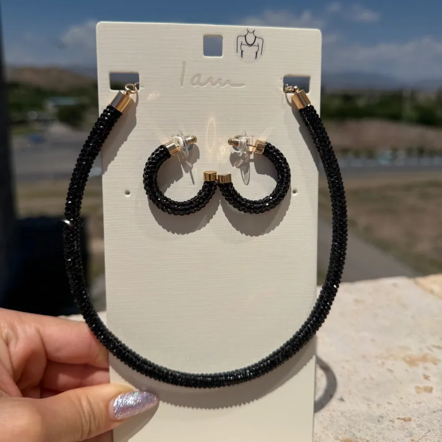 ست گردنبند و گوشواره