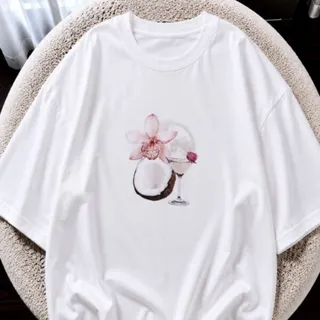 تیشرت لانگ نخ پنبه