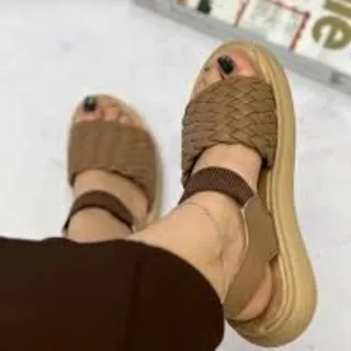 صندل زنانه نسکافه ای شیما