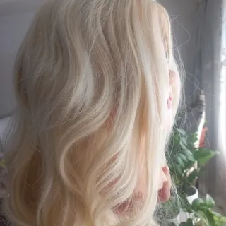 کلاهگیس بلوند 80 سانت