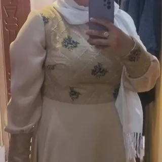 پیراهن مجلسی کرم