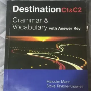 کتاب زبان destinationC1C2