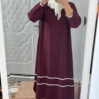 پیراهن زرشکی