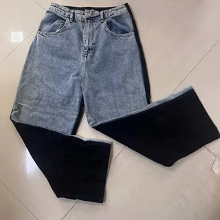 شلوار دو رنگ بوهو