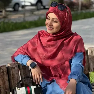 روسری ابریشم لمه