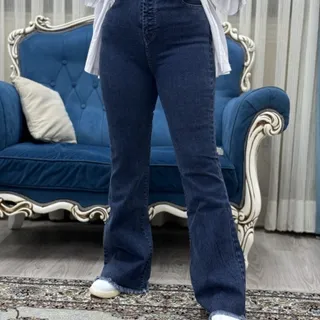 شلوار بوت گات دم پا ریش