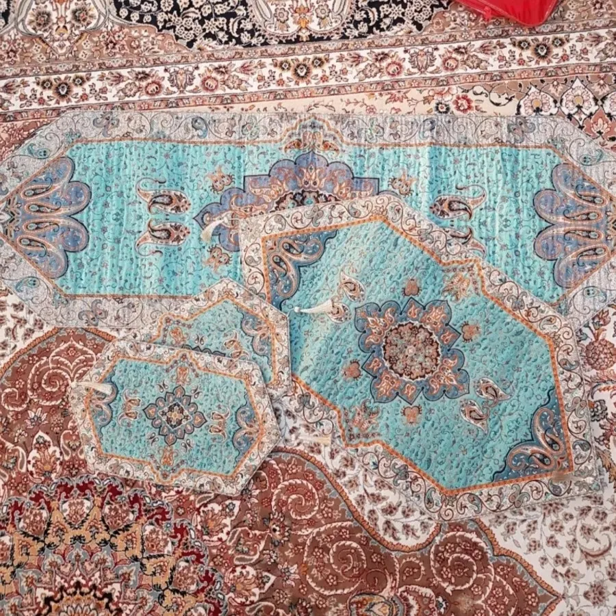رومیزی ترمه ست چهار تکه