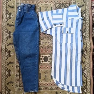 شومیز و شلوارجین