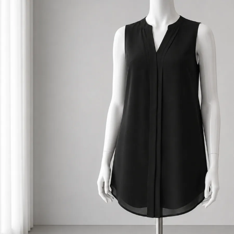 تونیک حریر بیسیک H&M