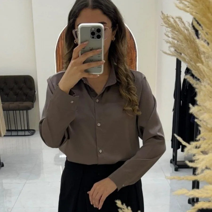 شومیز جنس ساتن شیک