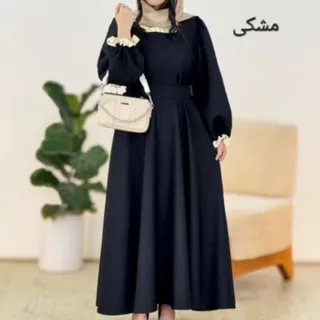 پیراهن مشکی مانتو زنانه