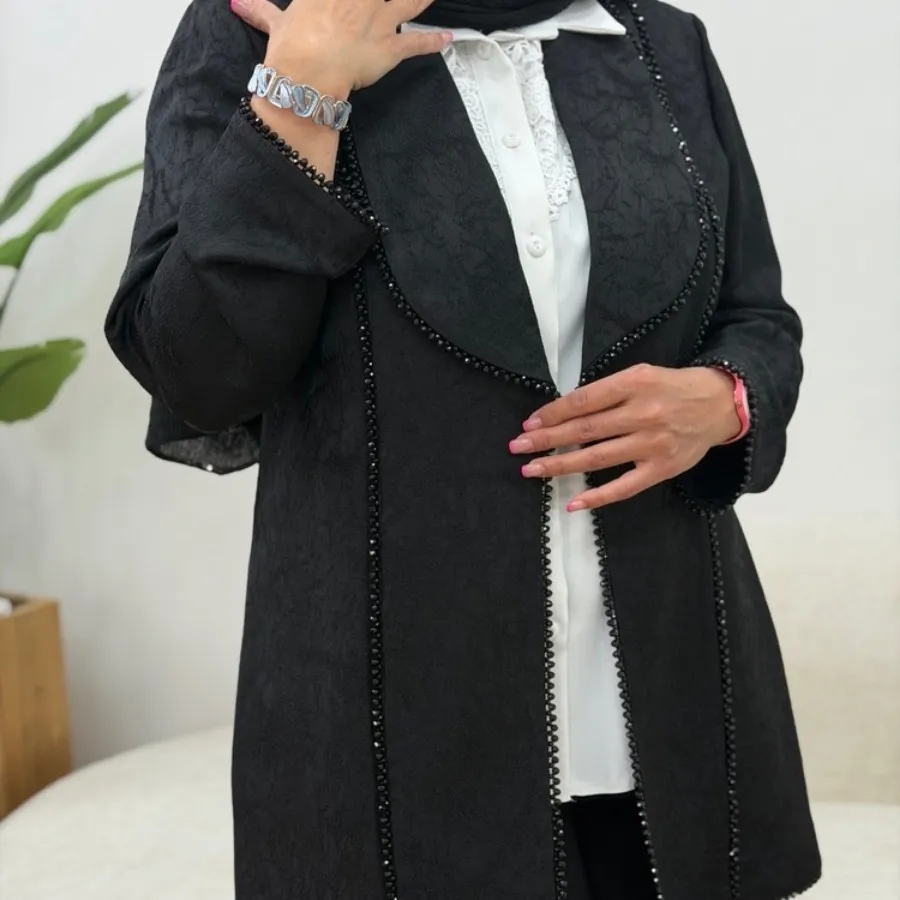 مانتو ژاکارد بهاره