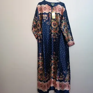 مانتو ساحلی ساتن خارجی نو