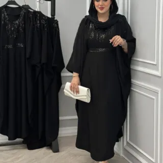 مانتو عبا مشکی محرمی