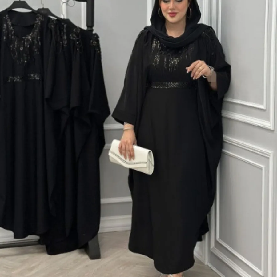 مانتو عبا مشکی محرمی