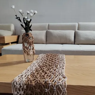 رن رومیزی مکرومه