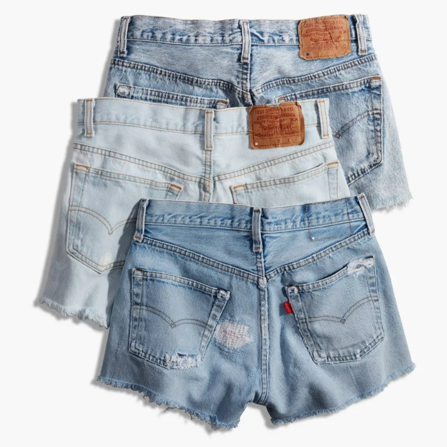 شلوارک جین برند LEVI'S