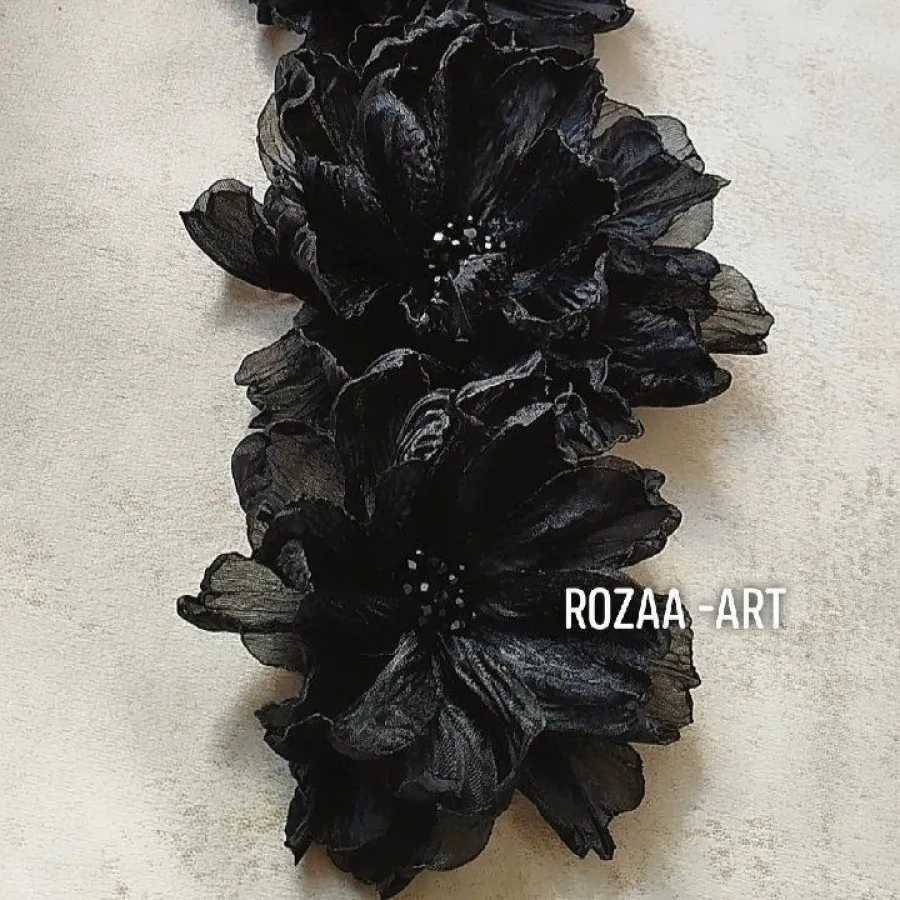 گل های پارچه ای