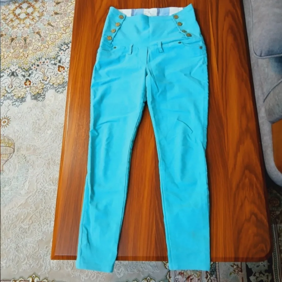 شلوار کتان کش گنی