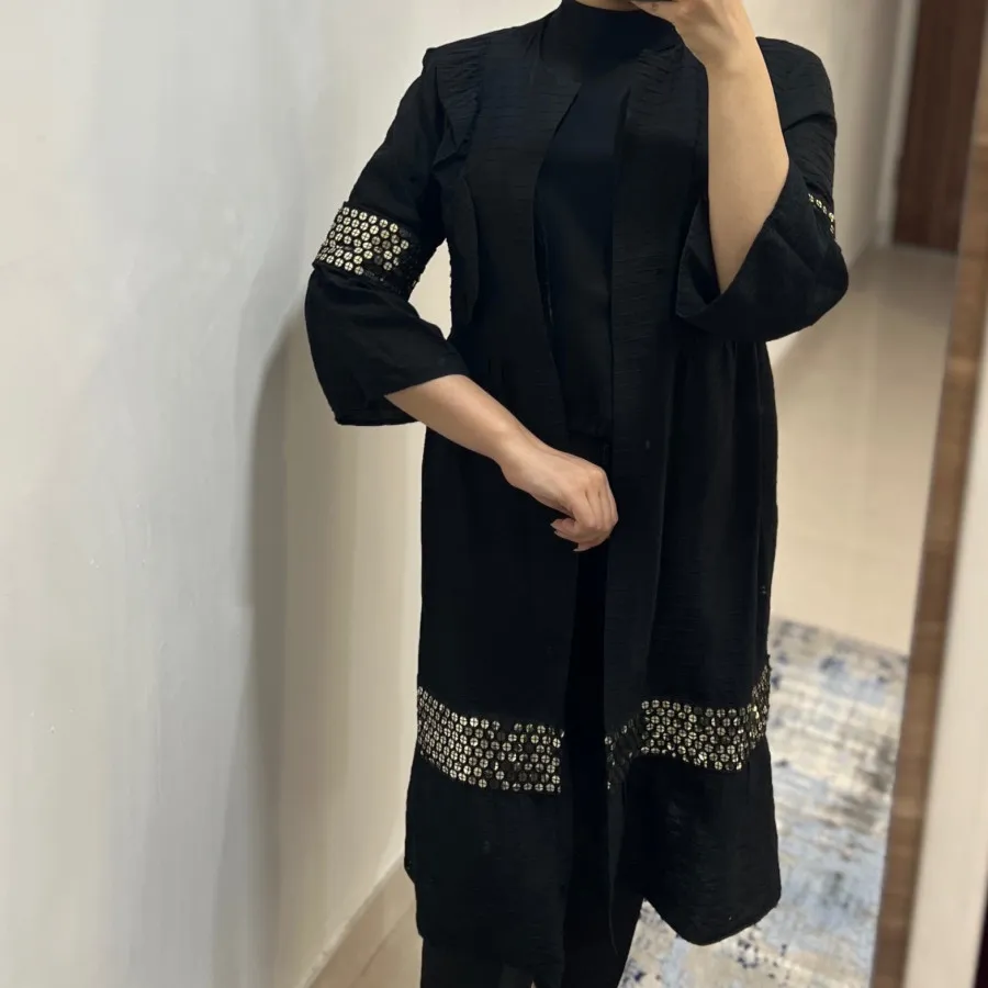 مانتو بلند مشکی