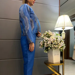 کت وشلوار مجلسی تافته