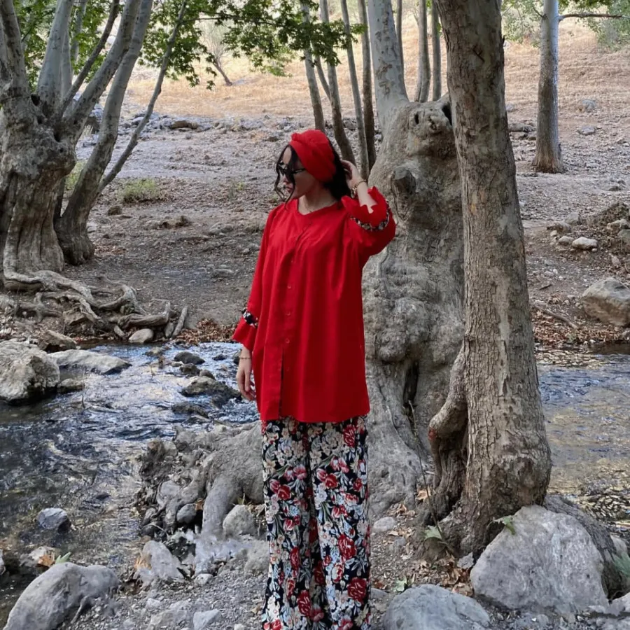 شلوار گلگلی