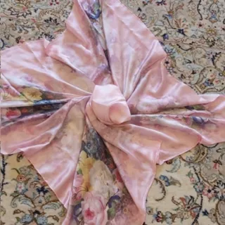 روسری ساتن ابریشم