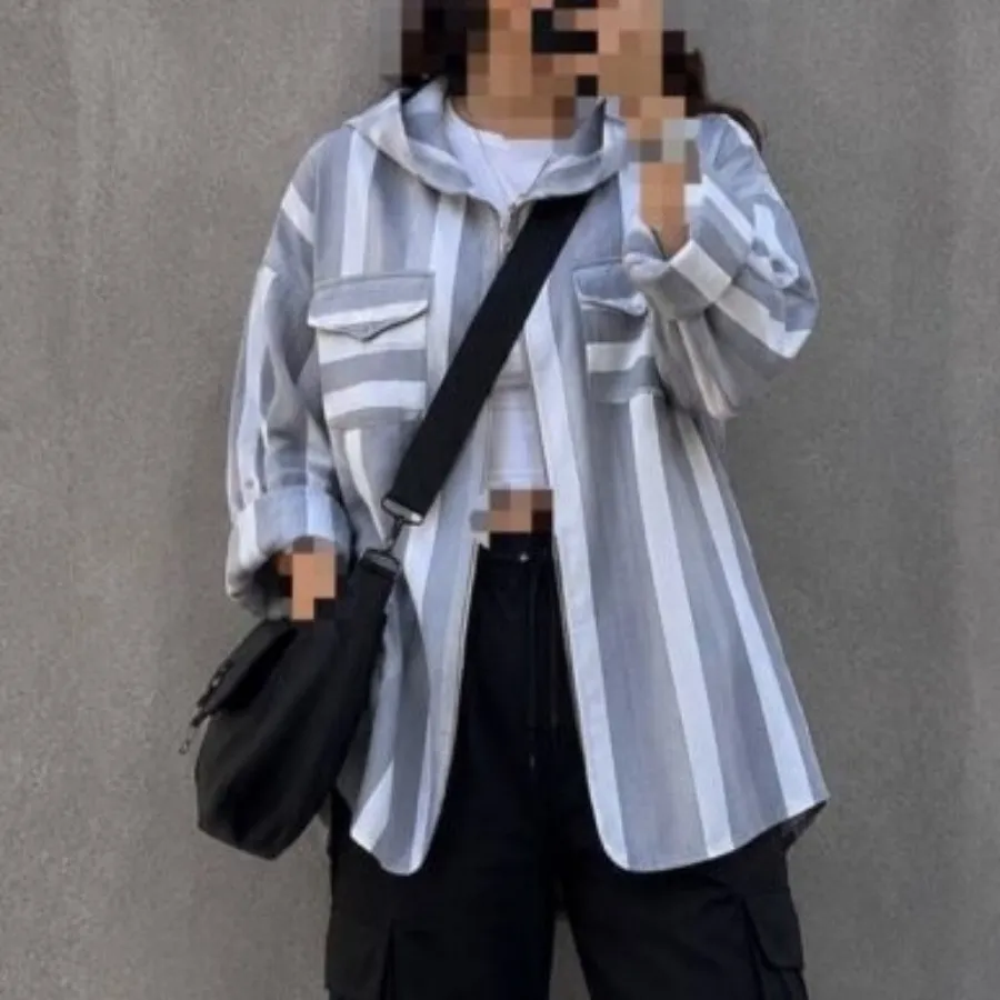 شومیز زنانه خنک کلاهدار