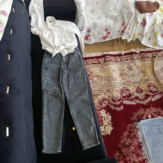 شلوار جین کاملا اورجینال